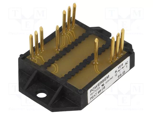 Module: thyristor; double series; 600V; 180A; ECO-PAC 2; Igt: 200mA POWERSEM PSKT96/06