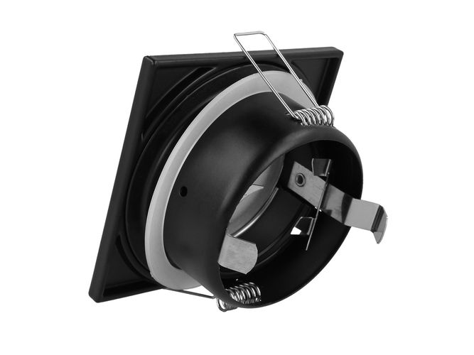 LED line® downlight waterproof square die cast aluminium black 471062