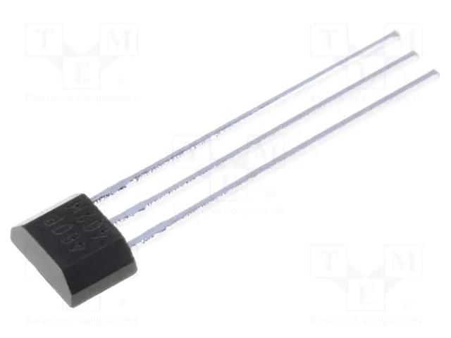 Sensor: Hall; bipolar; TO92; -55÷55Gs; Usup: 3÷24VDC HONEYWELL SS460P