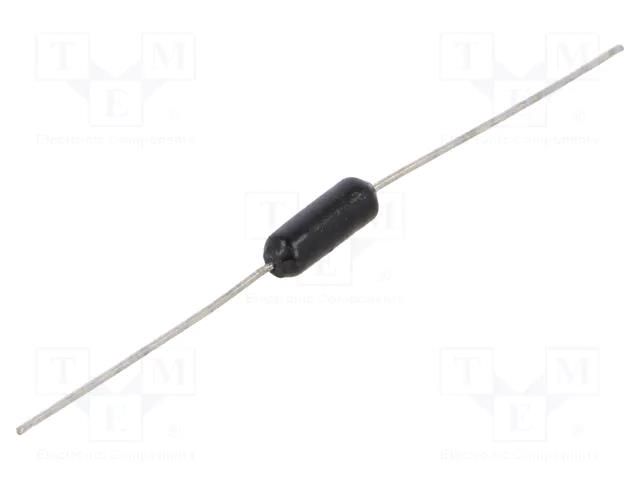 Resistor: metal film; 180Ω; 1W; ±1%; HOLCO; 100ppm/°C; audio TE Connectivity H4P1W-180R-1%