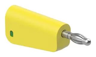 BANANA TEST CONN, PLUG, 19A, GRN/YEL 64.1040-20