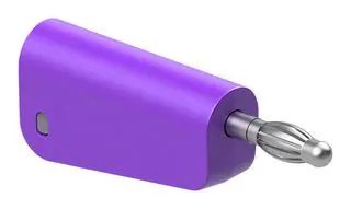 BANANA TEST CONN, PLUG, 19A, VIOLET, CBL 64.1040-26