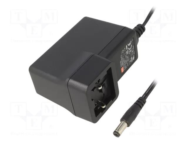 Power supply: switching; mains,plug-in; 18VDC; 2.22A; 40W; 88% MEAN WELL GEM40I18-P1J