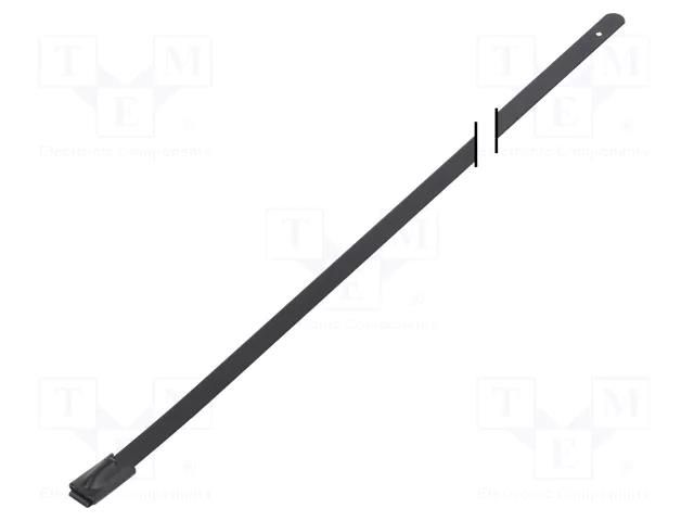 Cable tie; L: 360mm; W: 7.9mm; stainless steel AISI 304; 1112N RAYCHEM RPG BC74-360