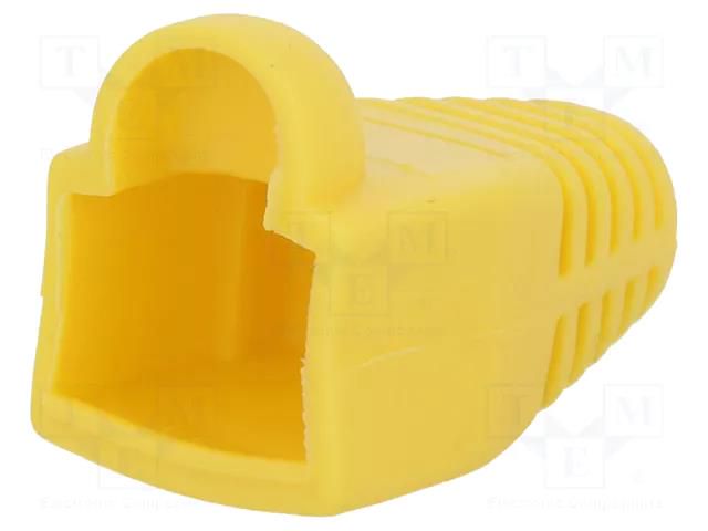 RJ45 plug boot; 5.8mm; yellow LOGILINK LOG-MP0009