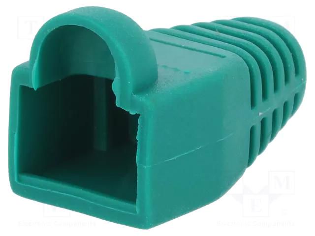 RJ45 plug boot; 5.8mm; green LOGILINK LOG-MP0007