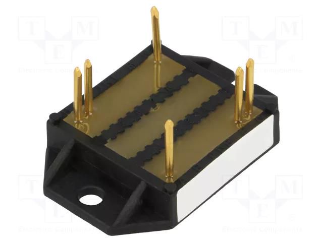 Module: thyristor; double independent; 600V; 44A; ECO-PAC 1; THT POWERSEM PSW1C40/06