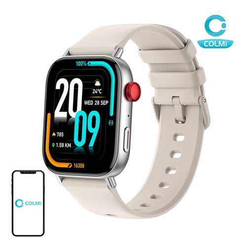 Colmi C8 Max Smartwatch (Silver), Colmi C8 Max Silver