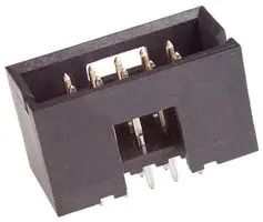 WIRE-BOARD CONN, HEADER, 10POS, 2.54MM 5-103169-3.