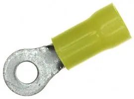 TERMINAL, RING TONGUE, #8, CRIMP, YELLOW, FULL REEL 2-34853-1