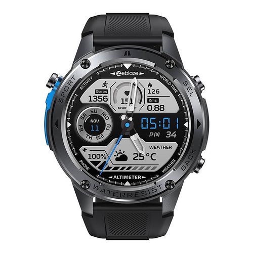 Zeblaze Stratos 2 Ultra Smartwatch (Black), Zeblaze Stratos 2 Ultra Blac