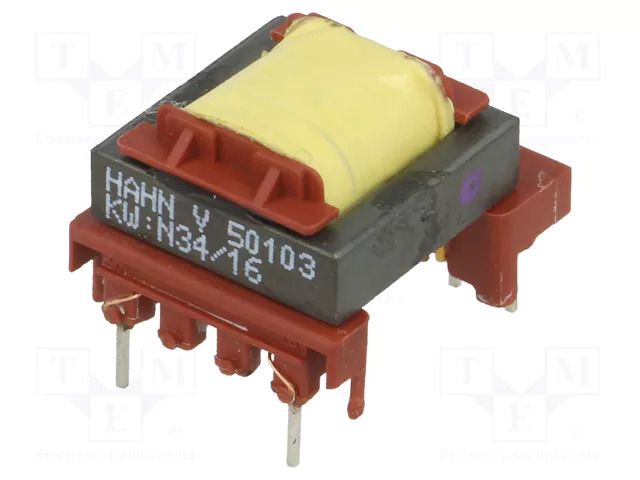 Transformer: impulse; 15V; 15V; power supply; 21.5x18x13.8mm; 5W HAHN V50103