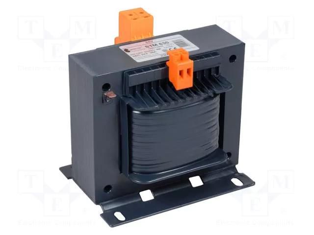 Transformer: mains; 630VA; 230VAC; 36V; Leads: terminal block; IP00 BREVE TUFVASSONS STM630/36V