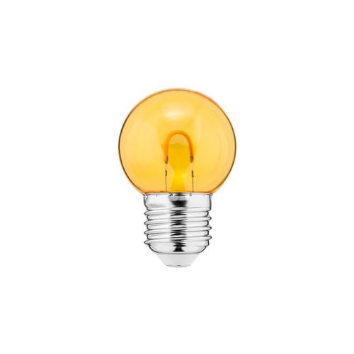 LED Color Bulb 1W G45 240V 55Lm PC yellow clear FILAMENT U THORGEON-05256 4751029896599