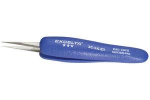 PRECISION TWEEZER, 4.25IN 3C-SA-ET