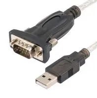 CONVERTER CABLE, USB TYP A-DB9 PLUG/2M USB2.0-RS232-2M