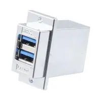 USB ADAPTER, 3.0, 2X TYP A RCPT-RCPT ECF504-3DSAA-S