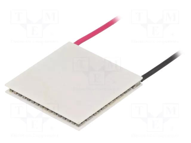 Module: Peltier; 15.4V; 3.5A; 30x30x3.3mm; 27W; Al2O3; 16AWG; 66°C STONECOLD PM-30X30-30
