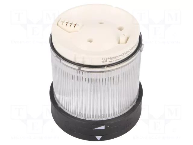 Module: light signaller; transparent; LED; 24VDC; 24VAC; IP65 SCHNEIDER ELECTRIC XVBC5B7
