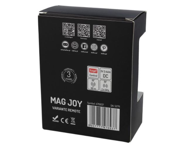 LED remote controller MAG JOY for VARIANTE, LED LINE 476937 5907777476937