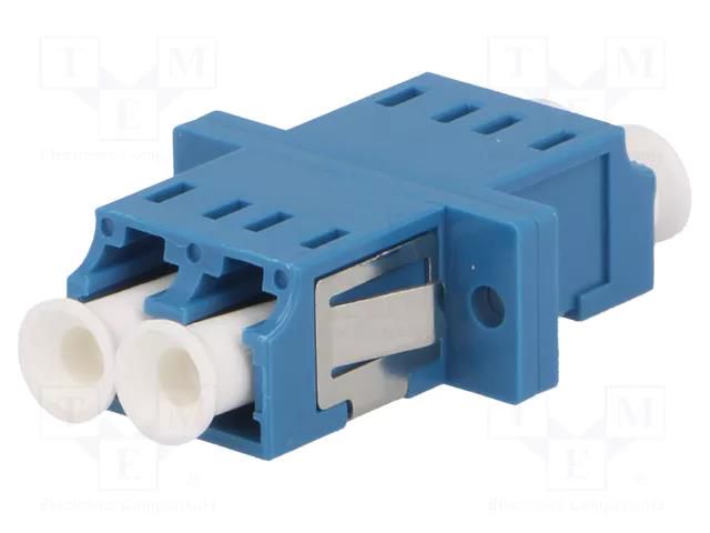 Connector: fiber optic; socket,coupler; single mode duplex (SM) LOGILINK LOG-FA02LC1