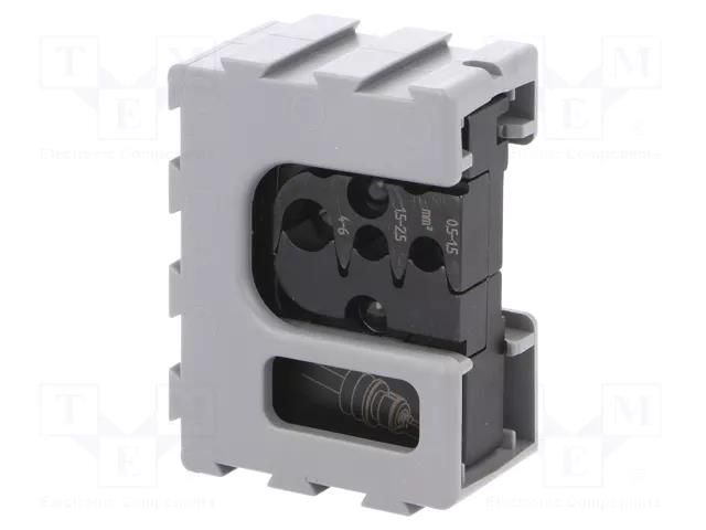 Crimping jaws; 0.5÷1.5mm2,1.5÷2.5mm2,4÷6mm2 PRESSMASTER PR.MCT3706