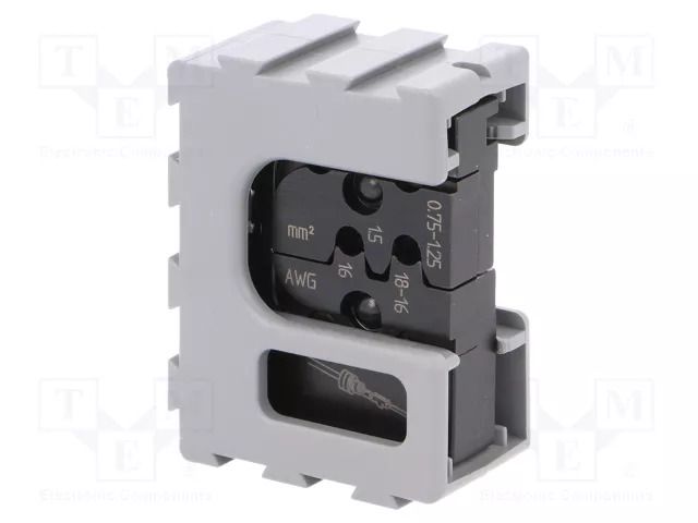 Crimping jaws; 16AWG,18AWG÷16AWG; 0.75÷1.25mm2,1.5mm2 PRESSMASTER PR.MCT3428