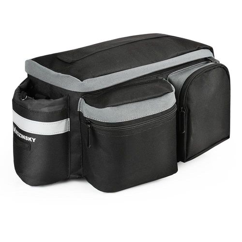 Wozinsky bike carrier bag with shoulder strap 6l black (WBB3BK), Wozinsky 5907769312168 5907769312168