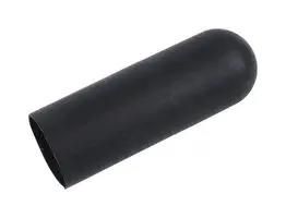 HEAT SHRINK BOOT, END CAP, 5.1MM, BLACK 101A011-3-0