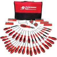 100 Piece Screwdriver Set with Storage Pouch W1721