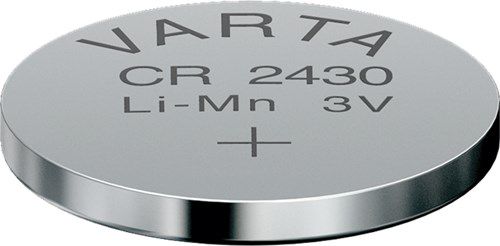 Professional Electronics CR2430 (6430) Battery, 1 pc. in blister - lithium button cell, 3 V 48061