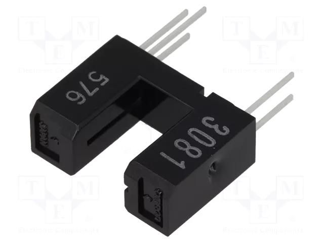 Sensor: photoelectric; through-beam (with slot); Slot width: 5mm OMRON Electronic Components EE-SX3081