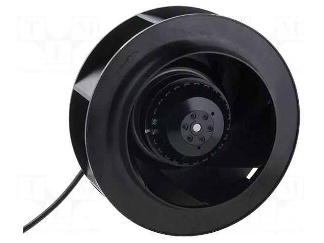 Fan: AC; radial; 230VAC; Ø225x99mm; 1190m3/h; 69dBA; ball; 2650rpm FULLTECH UF22599APA23H