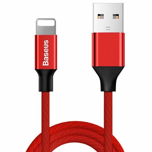 Baseus Yiven USB / Lightning Cable with Material Braid 1,8M red (CALYW-A09), Baseus 6953156249080 6953156249080