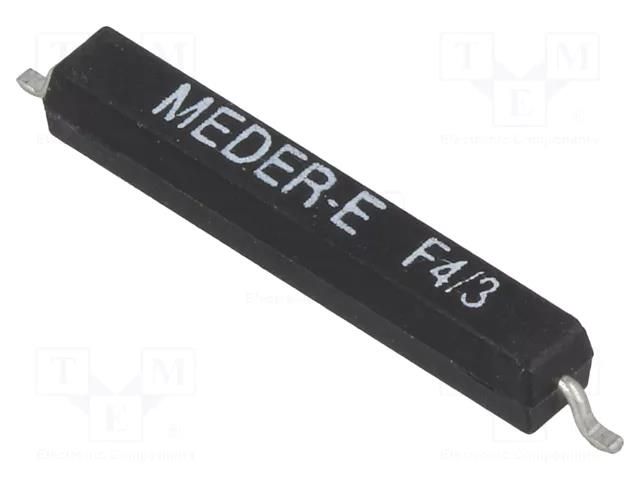 Reed switch; Range: 25÷30AT; Pswitch: 10W; 2.5x2.6x19.5mm; 1.25A MEDER MK15E2