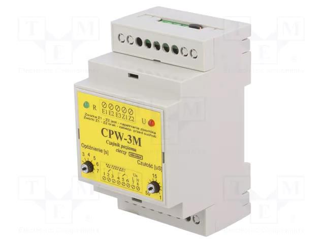 Level monitoring relay; conductive fluid level; 230VAC; relay MIKROBEST CPW-3M