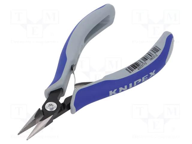 Pliers; half-rounded nose; 130mm KNIPEX KNP.3452130