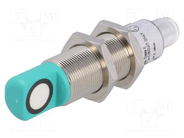 Sensor: ultrasonic; angular; Range: 0.02÷0.25m; PNP / NO; brass PEPPERL+FUCHS 3RG6422-3AB00