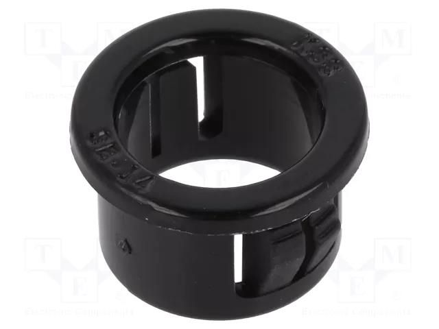 Grommet; Ømount.hole: 14.3mm; Øhole: 11.4mm; black KSS WIRING SB-14