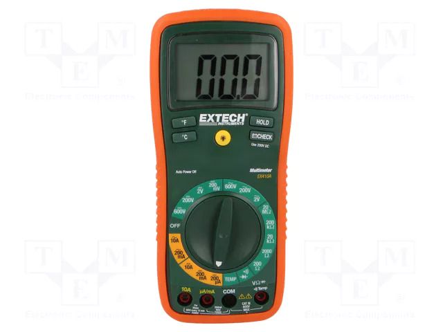 Digital multimeter; LCD; (2000); VDC: 0.1÷200mV,2V,200V,1kV EXTECH EX410A