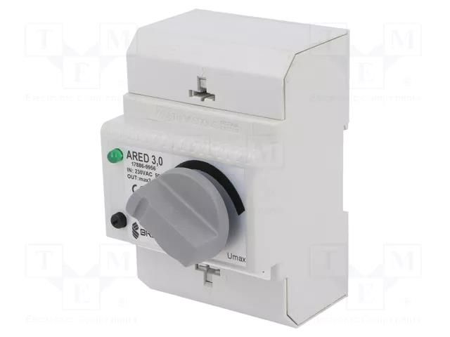 Regulator; speed; 230VAC; 1-phase fun motors speed control; 3A BREVE TUFVASSONS ARED-3.0