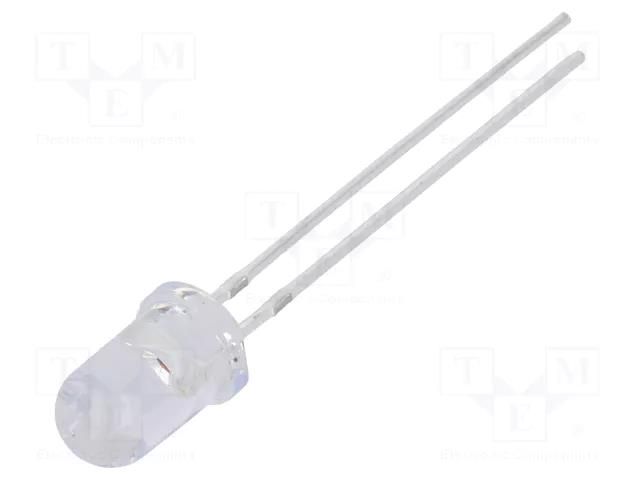 LED; yellow; 5mm; 22000÷25000mcd; 15°; Front: convex; 1.8÷2.26VDC OPTOSUPPLY OS5YKP5111A