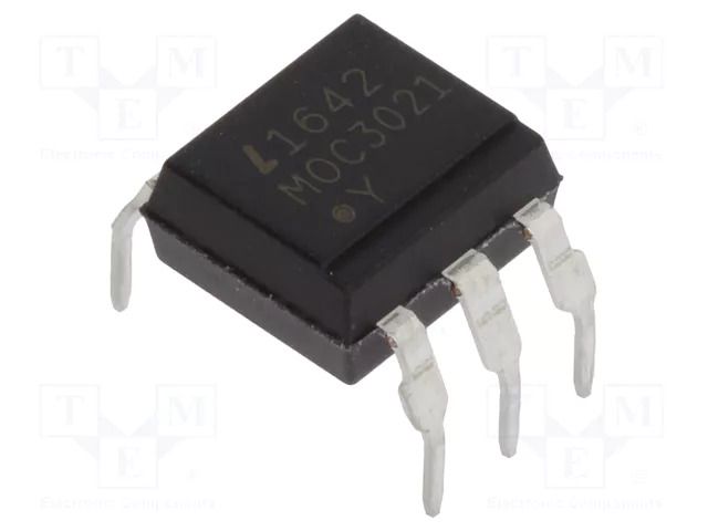 Optotriac; 5kV; Uout: 400V; without zero voltage crossing driver LITEON MOC3021M-LIT