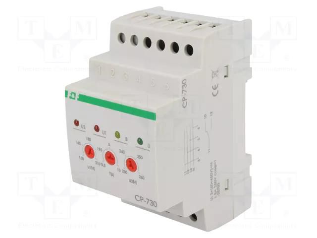 Voltage monitoring relay; undervoltage,overvoltage; CP; SPDT F&F CP-730