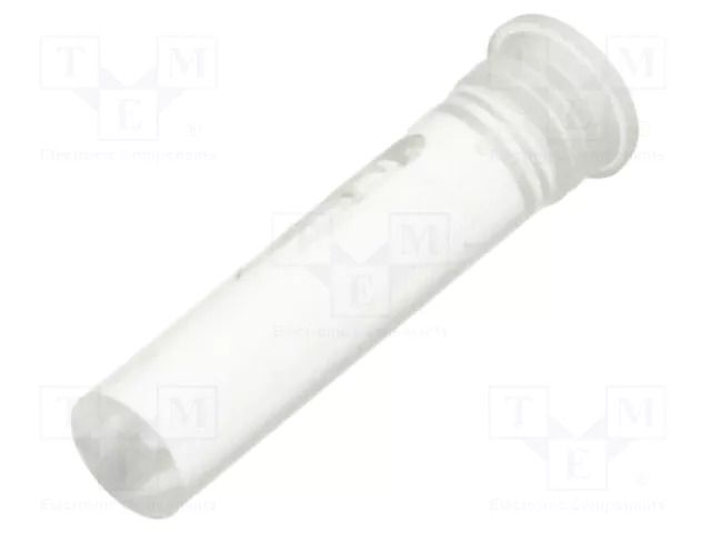 Fiber for LED; Ø3.2mm; L: 11.1mm; round; Front: flat; straight MENTOR 1282.1601