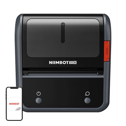 Niimbot B3S_P Thermal Label Printer Gray, NIIMBOT B3S_P-Grey