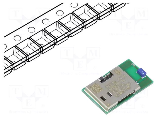 Module: Bluetooth Classic / Low Energy; Bluetooth: 4.1,BLE; 0dBm PANASONIC ENW-89847A1KF