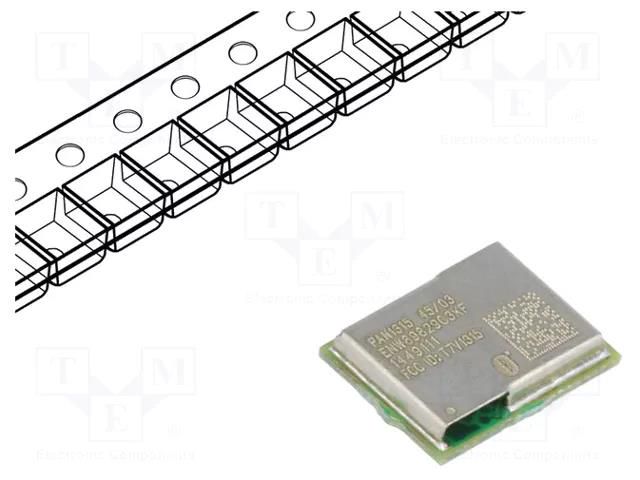 Module: Bluetooth; Bluetooth: 2.1 EDR; 10dBm; Class: 2; SMD; GFSK PANASONIC ENW-89829C3KF