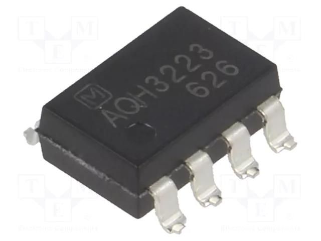 Relay: solid state; Ucntrl: 6VDC; Icntrl: 50mA; 1.2A; max.600VAC PANASONIC AQH3223A