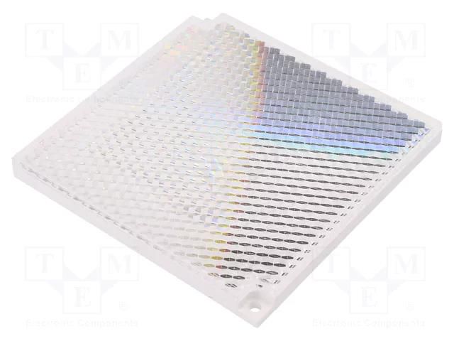 Reflector; 100x100x9mm; M3 x2; E39 OMRON E39-R8